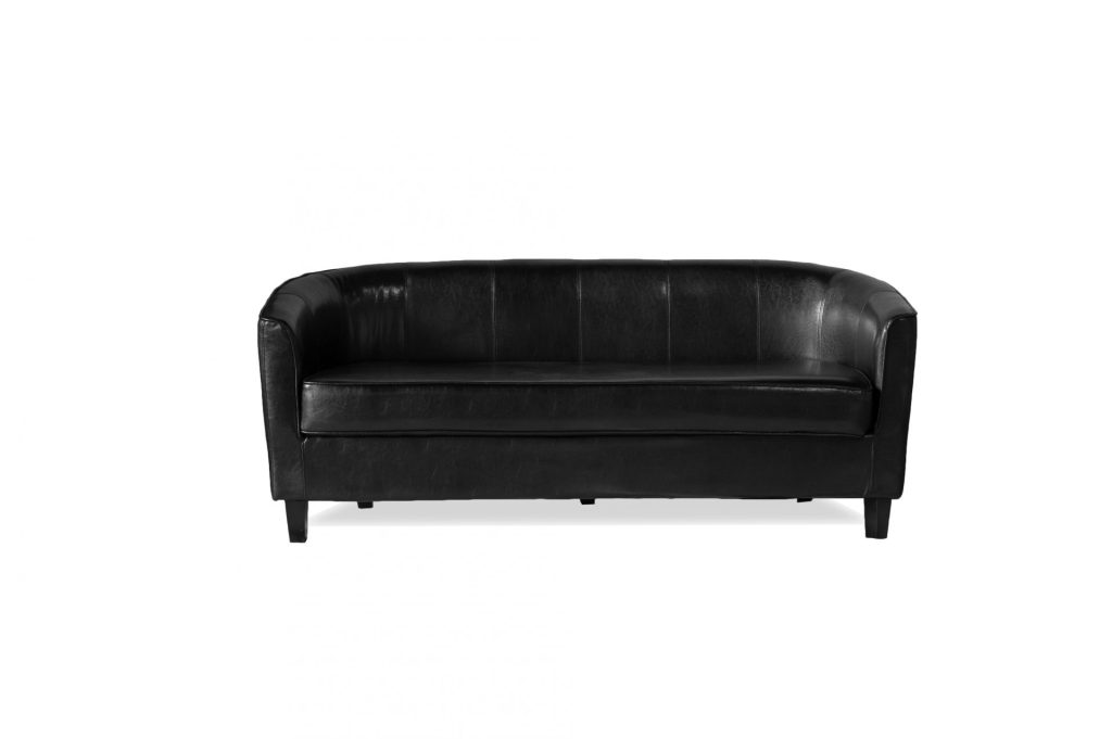Black Tub Sofa