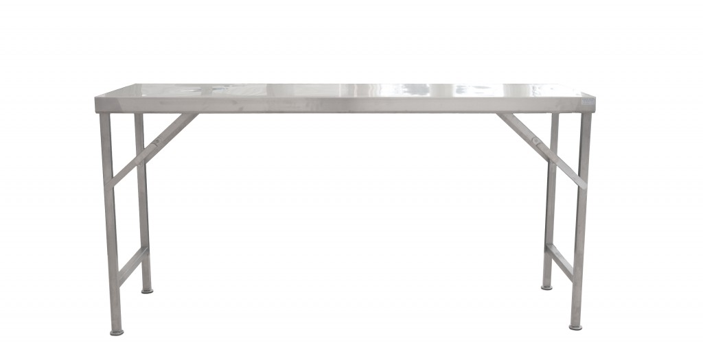 6ft Stainless Steel Folding Table