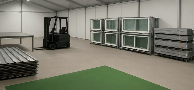 Additional production capacity without a permanent build.