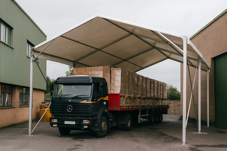 Temporary Loading Canopies