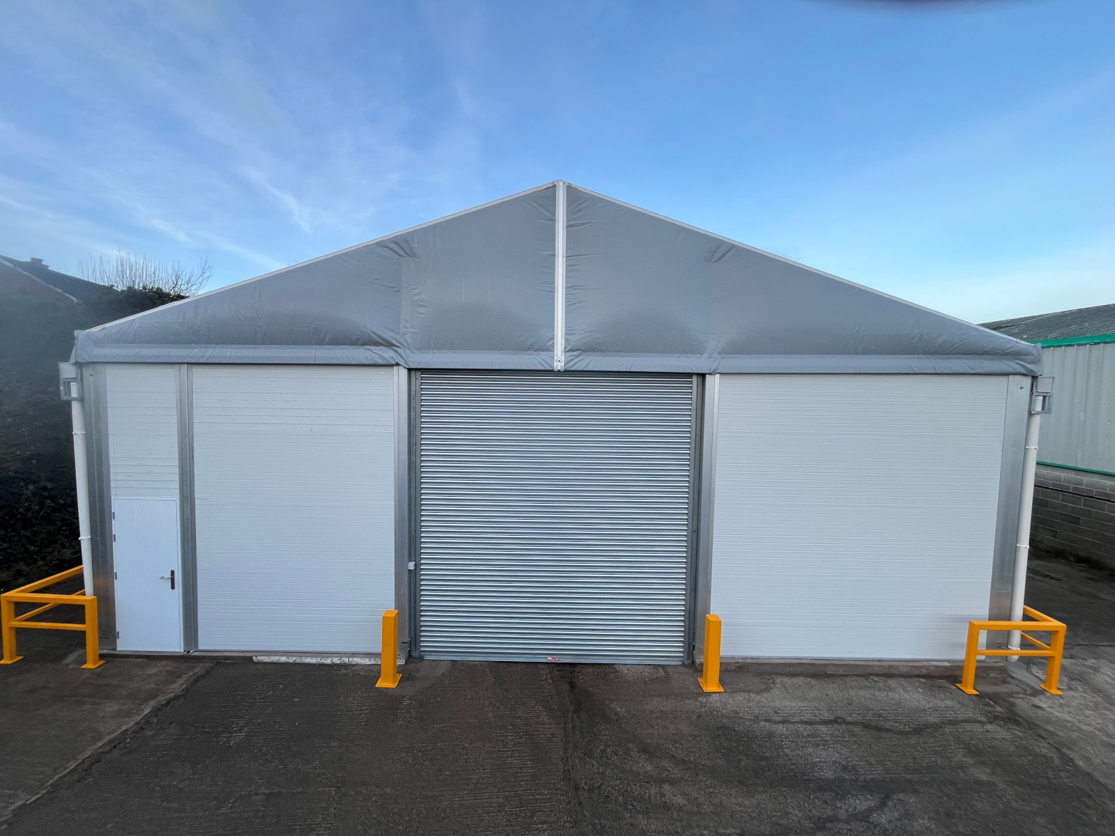 From marquees to industrial structures.