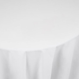 White Linen 120″ Round