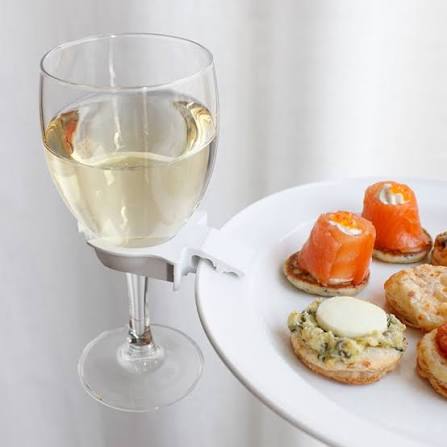 Wine Glass Plate Clip